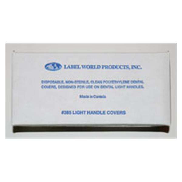 Cover Light Handle Label World 3.25 in x 8 in Clear 1000/bx
